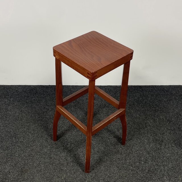 Houten Barkruk - 80 cm Hoog