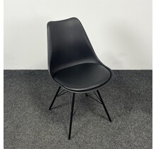 Kunststof Kuipstoel - Zwart
