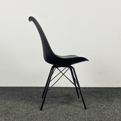 Kunststof Kuipstoel - Zwart