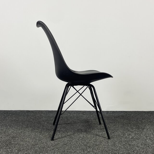 Kunststof Kuipstoel - Zwart