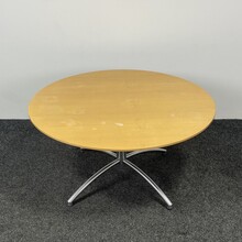 Ronde Salontafel - Houten Blad |  Ø 105 cm