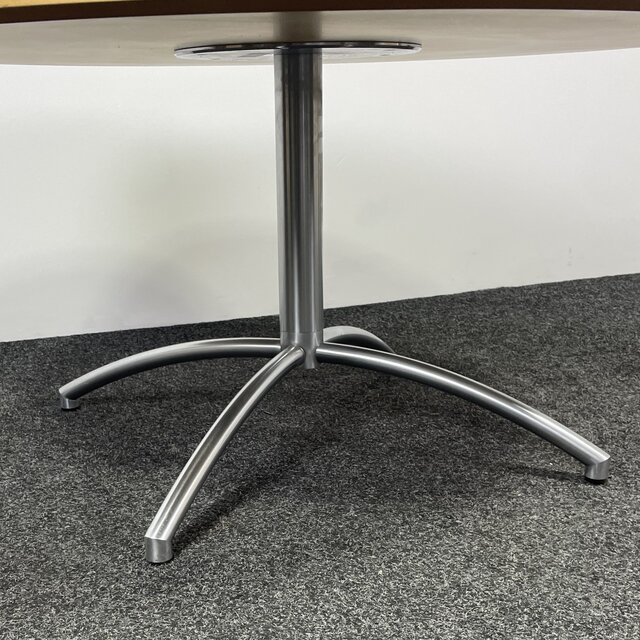 Ronde Salontafel - Houten Blad |  Ø 105 cm