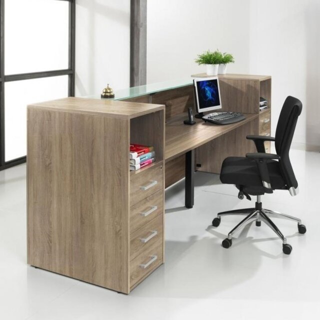 Receptiebalie Manager XL - Wit