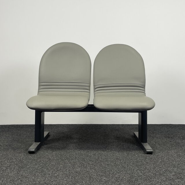 Wachtkamerbank 2-Zits - Grijs