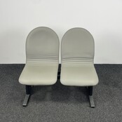 Wachtkamerbank 2-Zits - Grijs