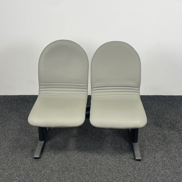 Wachtkamerbank 2-Zits - Grijs