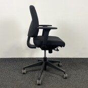 Zwarte Bureaustoel - Zwart Voetkruis