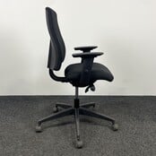 Bureaustoel - Zwarte stoffering & Voetkruis