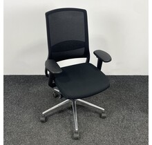 Bureaustoel Gispen Zinn - Zwart / Chroom