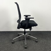 Bureaustoel Gispen Zinn - Zwart / Chroom