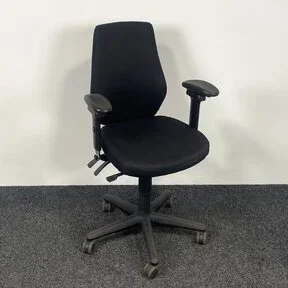 Gebruikte Bureaustoel Cara - Zwart