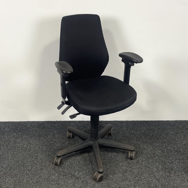 Instelbare Bureaustoel - Zwart