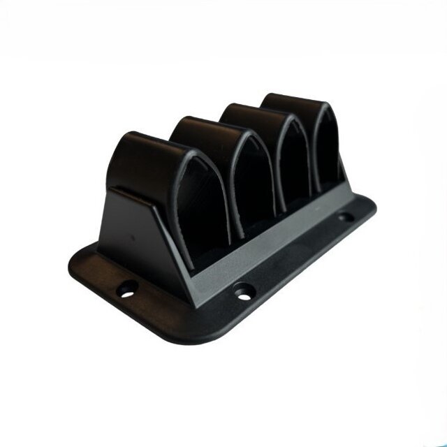 Cablegrip 4 - Zwart | 4 Lussen