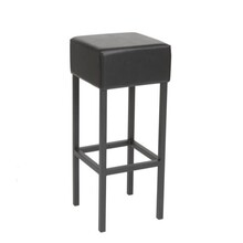 Barkruk Cubes Zwart - Zwart Frame