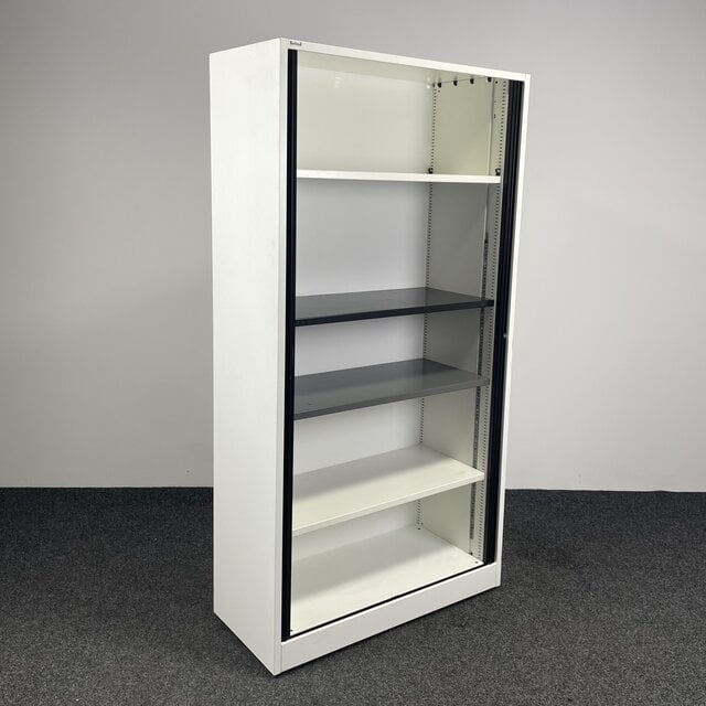 Ahrend Archiefkast - Wit / Zwart | 195 x 100 x 45 cm