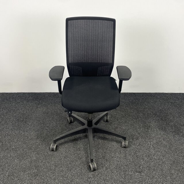 Bureaustoel Dauphin @Just - Zwart