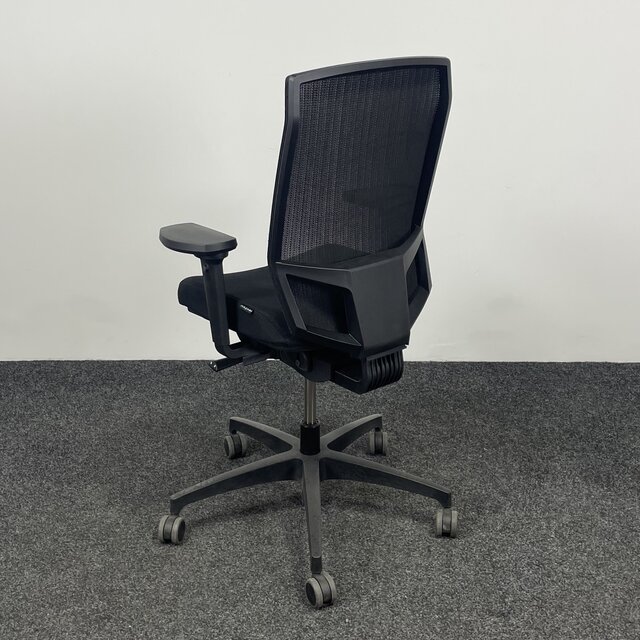 Bureaustoel Dauphin @Just - Zwart