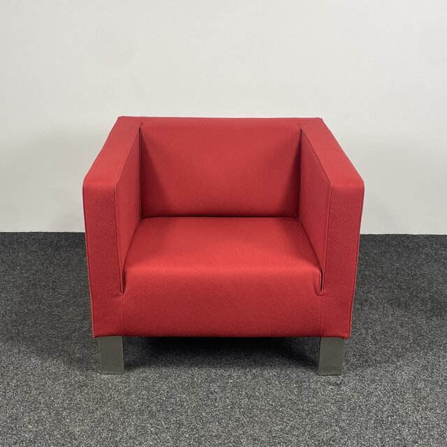 Lensvelt Fauteuil - Bordeauxrood