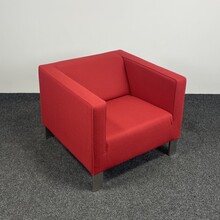 Lensvelt Fauteuil - Bordeauxrood