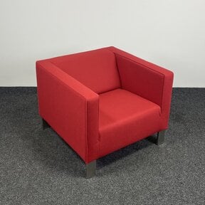 Lensvelt Fauteuil - Bordeauxrood