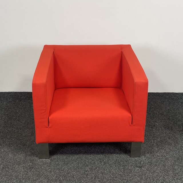 Lensvelt Fauteuil - Rood