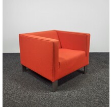 Lensvelt Fauteuil - Rood (a) | OUTLET