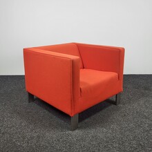 Lensvelt Fauteuil - Rood (a) | OUTLET