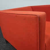 Lensvelt Fauteuil - Rood (a) | OUTLET
