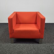 Lensvelt Fauteuil - Rood (b) | OUTLET