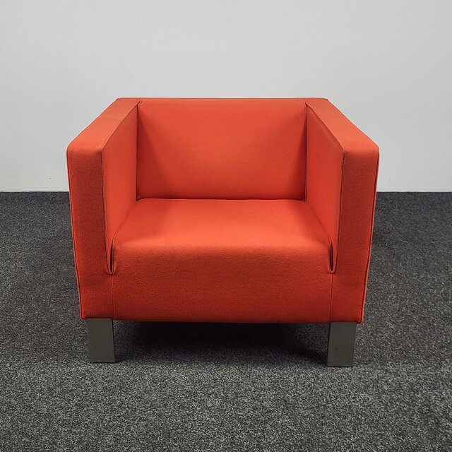 Lensvelt Fauteuil - Rood (b) | OUTLET
