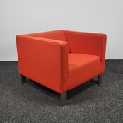 Lensvelt Fauteuil - Rood (b) | OUTLET