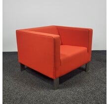 Lensvelt Fauteuil - Rood (b) | OUTLET