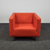Lensvelt Fauteuil - Rood (d) | OUTLET