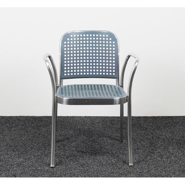 DePadova Silver Stoel - Blauw / Chroom DePadova Silver Stoel - Blauw / Chroom