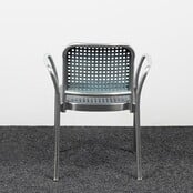 DePadova Silver Stoel - Blauw / Chroom DePadova Silver Stoel - Blauw / Chroom