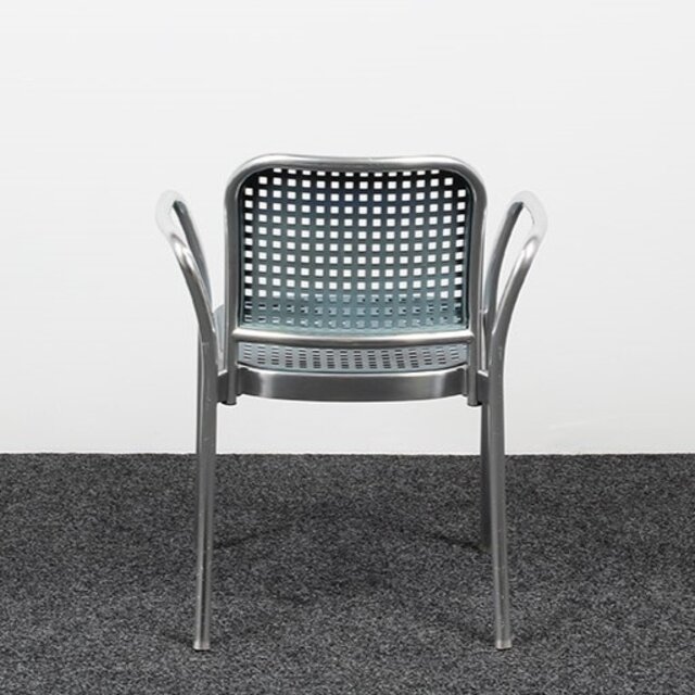 DePadova Silver Stoel - Blauw / Chroom DePadova Silver Stoel - Blauw / Chroom