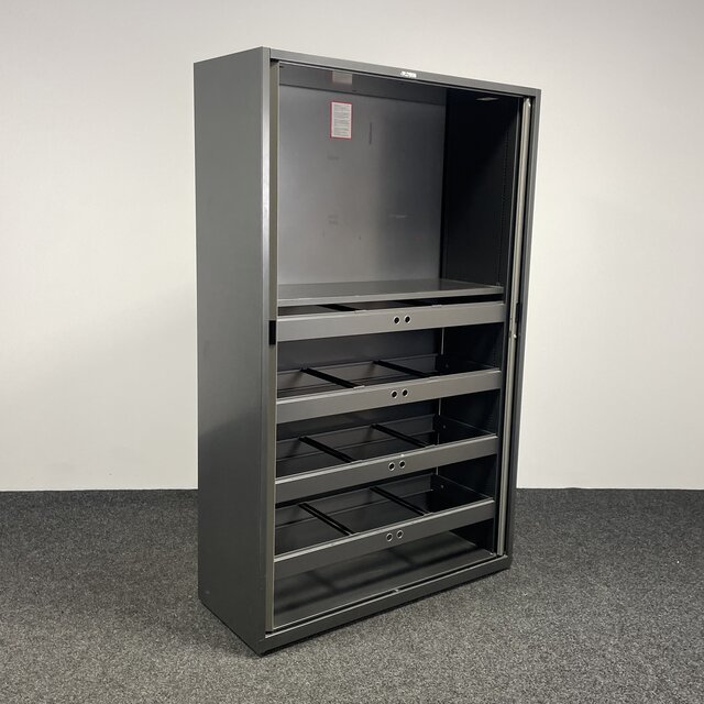 Gispen Archiefkast - Antraciet | 194  x 120,5 x 47cm