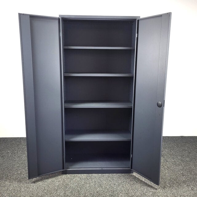 Draaideurkast Antraciet 194x92x42 cm Draaideurkast Antraciet 194x92x42 cm