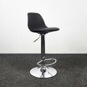 Draaibare Barkruk - Zwarte Kuipzitting Draaibare Barkruk - Zwarte Kuipzitting