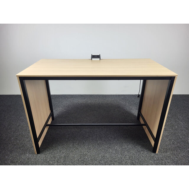 Sta Bureau Licht Eiken | Vaste Hoogte 110 cm Sta Bureau Licht Eiken | Vaste Hoogte 110 cm