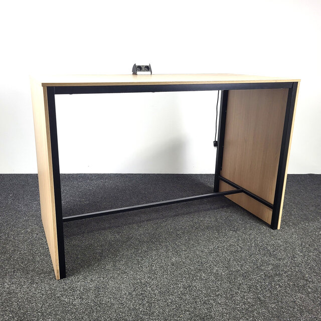 Sta Bureau Licht Eiken | Vaste Hoogte 110 cm Sta Bureau Licht Eiken | Vaste Hoogte 110 cm