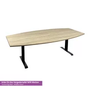 Arbo Zit-Sta Vergadertafel NPR Motion - Tonvormig Blad