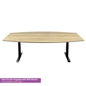 Arbo Zit-Sta Vergadertafel NPR Motion - Tonvormig Blad