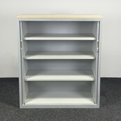 Grijze Archiefkast | 139 x 120 x 45 cm