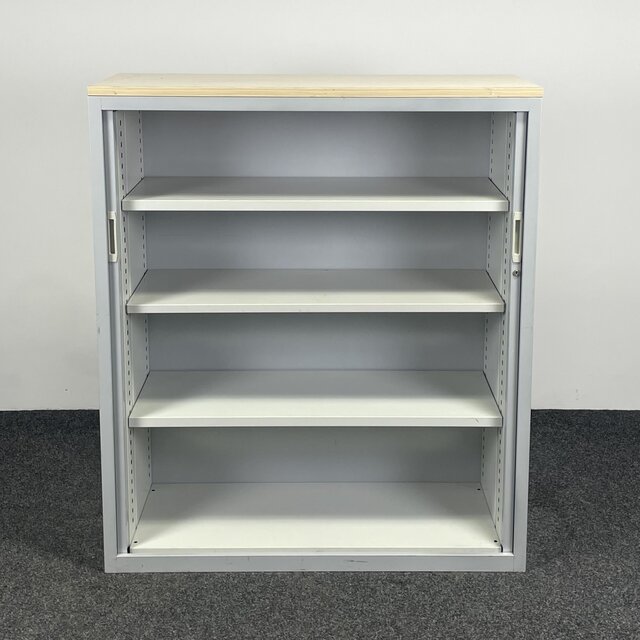 Grijze Archiefkast | 139 x 120 x 45 cm