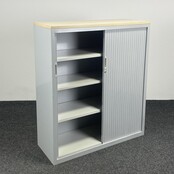 Grijze Archiefkast | 139 x 120 x 45 cm