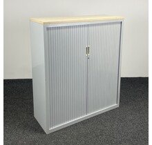 Grijze Archiefkast | 139 x 120 x 45 cm