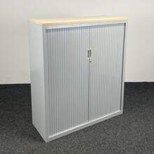 Grijze Archiefkast | 139 x 120 x 45 cm