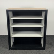 Archiefkast - Zwart | 138 x 124 x 45 cm