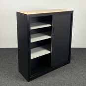 Archiefkast - Zwart | 138 x 124 x 45 cm